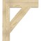 Ekena Millwork Traditional Block Rough Sawn Bracket, Douglas Fir, 6"W x 30"D x 34"H BKT06X30X34TRA05RDF - alternate 3